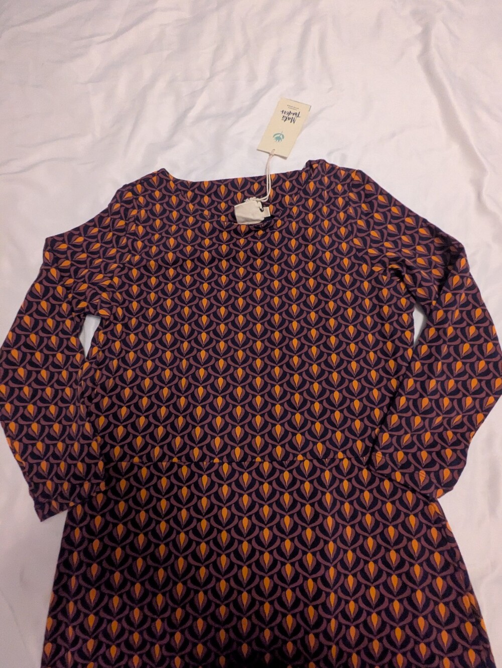 MATA TRADERS Long Sleeve Printed Women’s Top - Size LARGE